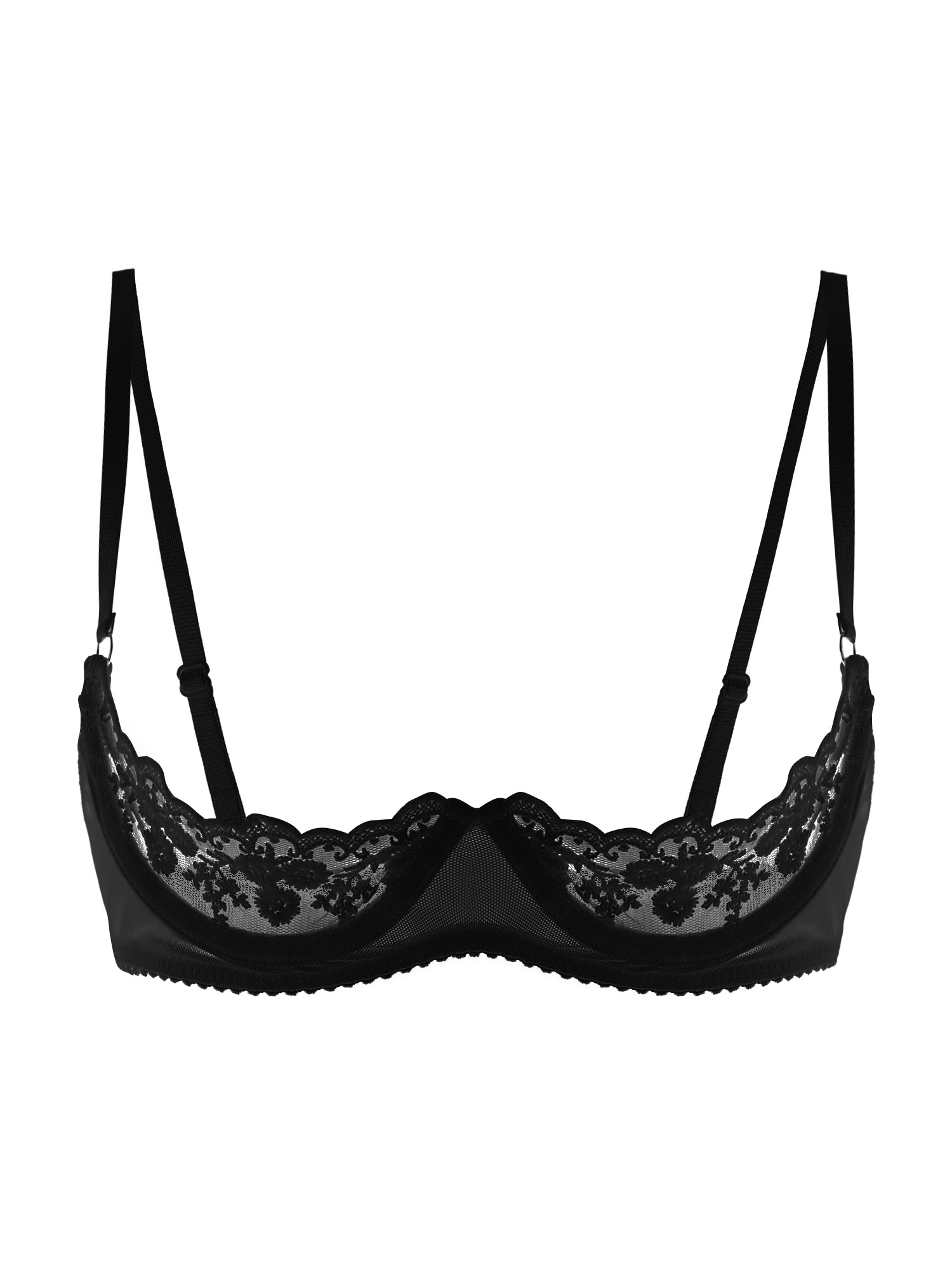 Lingerie - Vrouwen sexy open cups bh pure