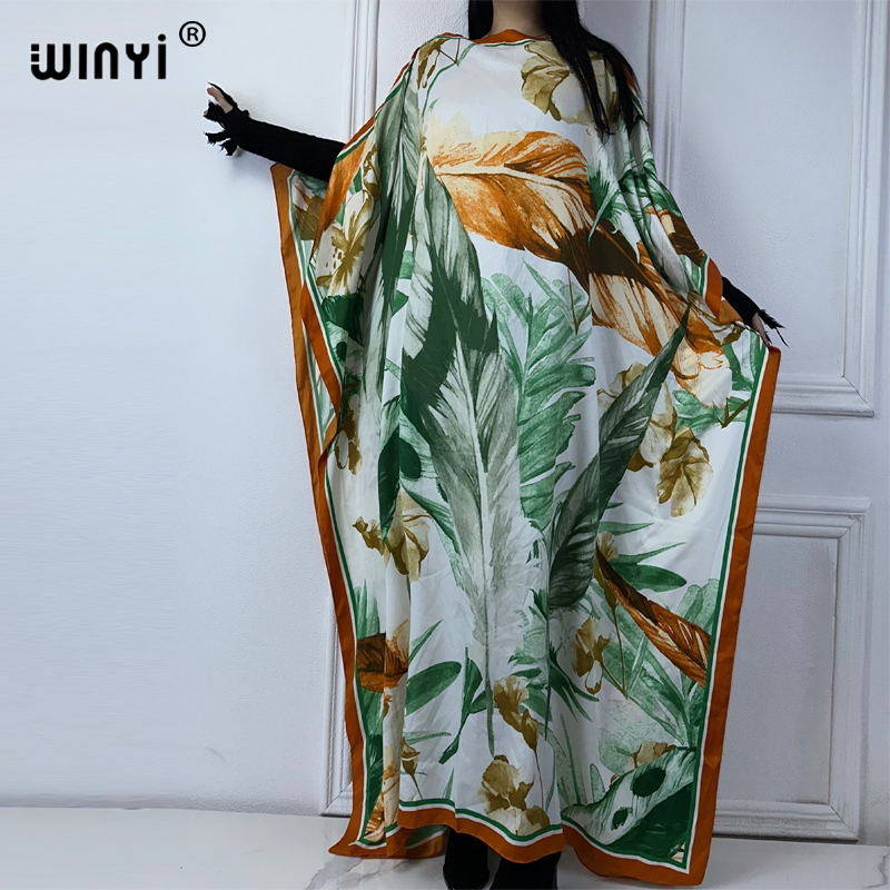 Boho Summer Beach Maxi Dress - WINYI zomer kaftan Afrikaanse Vrouwen Boho