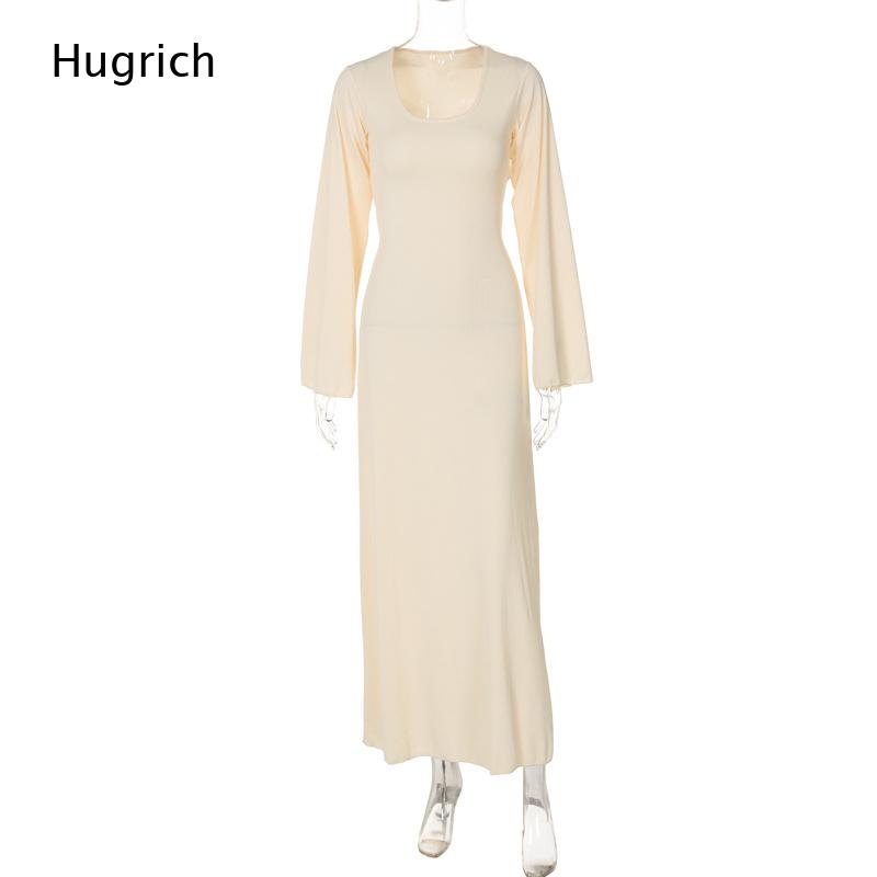 Elegante geribbelde gebreide m - Bodycon Long Sleeve Ribbed Dress recensie en prijs
