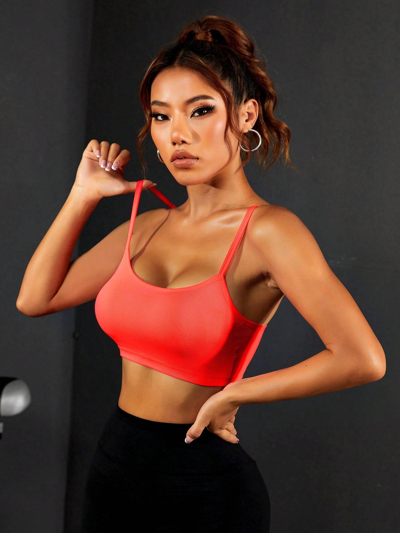 Dames geribbelde sportbeha met - Seamless Ribbed Workout Tank Top recensie en prijs