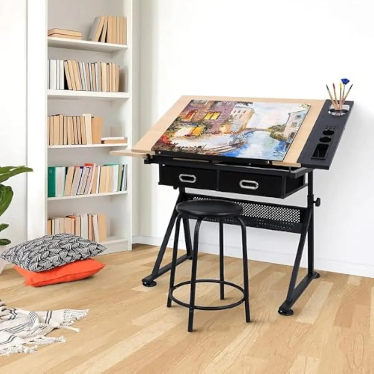 Verstelbaar tekentafel met kan - Tops recensie en prijs
