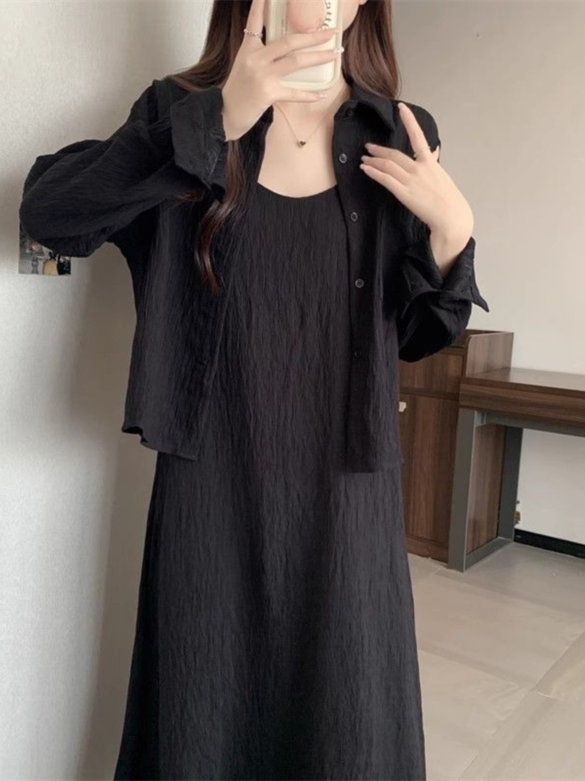 Plus Size Zomer Losse Damesjur - Korean Style A Line Shirt Dress recensie en prijs