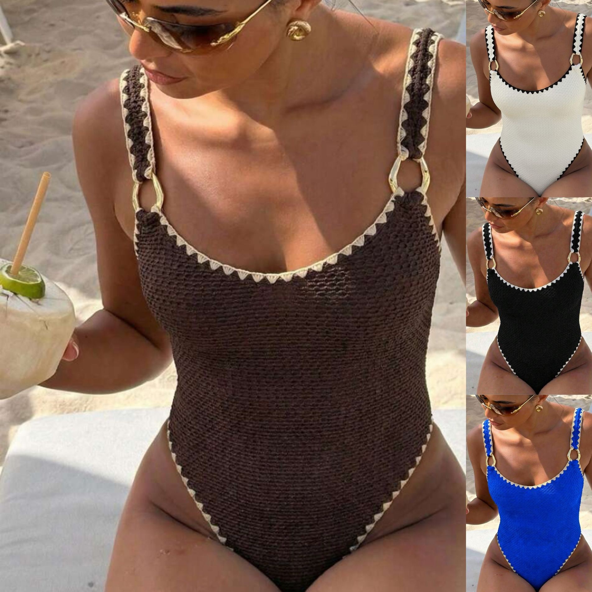 Dames badmode badpak mouwloos  - Swimwear recensie en prijs
