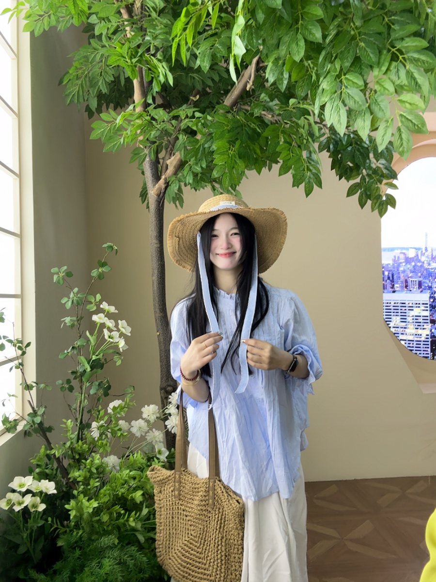 Plus size dames blauw shirt me - Korean Style A Line Shirt Dress recensie en prijs