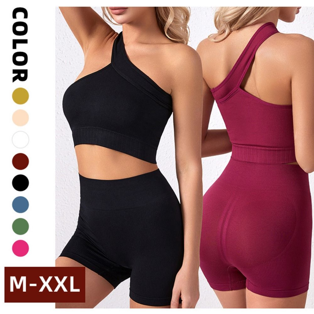 2-delige comfortabele naadloze - Seamless Ribbed Workout Tank Top recensie en prijs