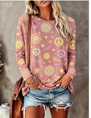 Dames T-shirt met lange mouwen - Blouses recensie en prijs