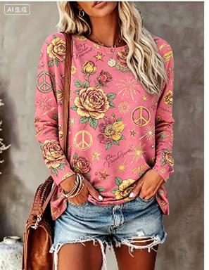 Dames T-shirt met lange mouwen - Blouses recensie en prijs