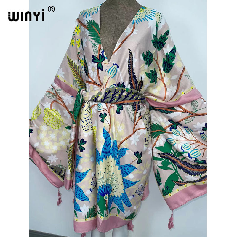 WINYI Herfstjurken voor Dames  - Boho Summer Beach Maxi Dress recensie en prijs