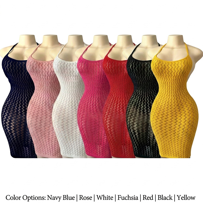 Mesh strandjurk voor dames, do - Sexy Mesh Sheer Bodycon Dress recensie en prijs