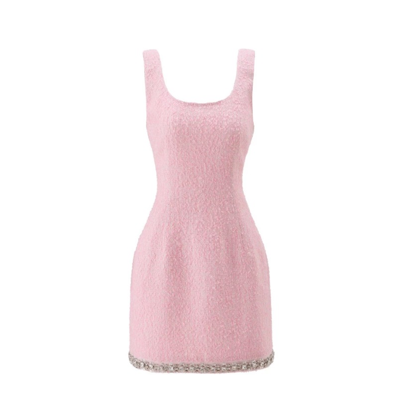Premium roze tweed dames tweed - Tweed Two Piece Blazer Dress recensie en prijs