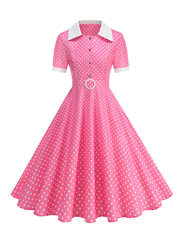 Vintage dames zomerjurk met st - French Vintage Floral Midi Dress recensie en prijs