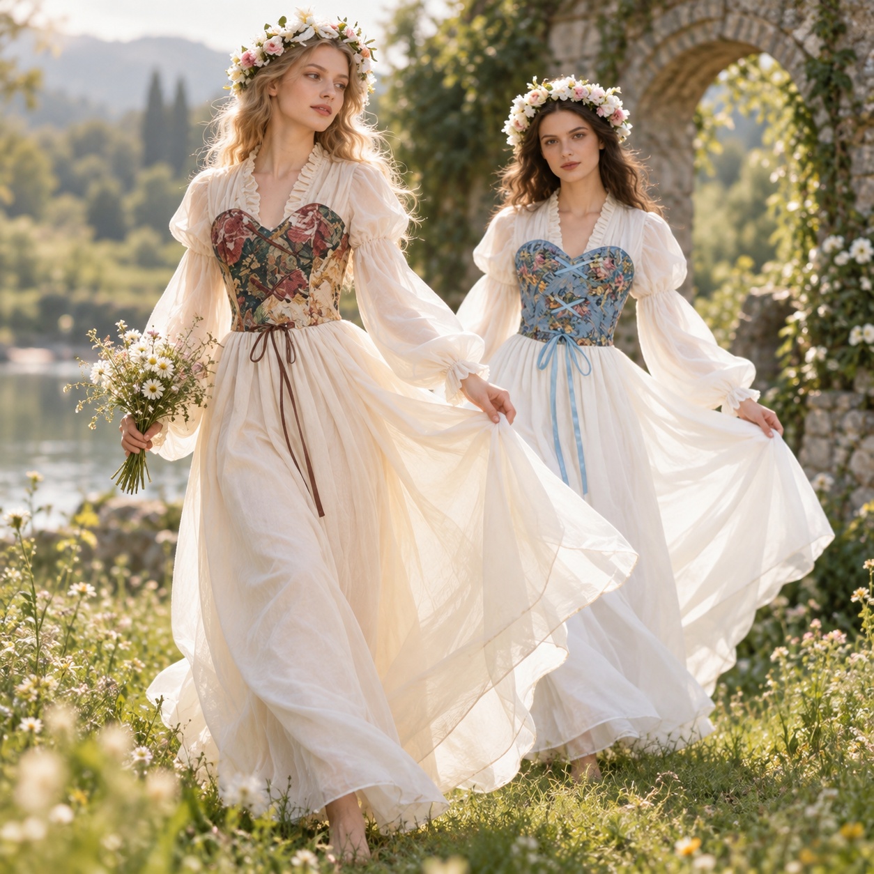 Renaissance-stijl korsetjurk m - Dresses recensie en prijs