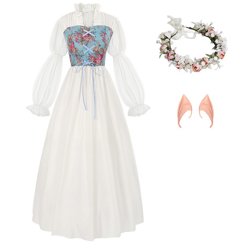 Renaissance-stijl korsetjurk m - Dresses recensie en prijs
