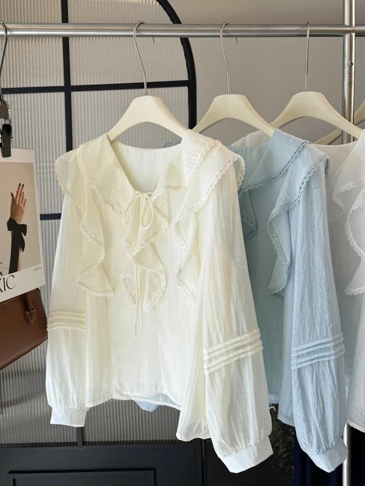 Franse V-hals chique blouse me - Blouses recensie en prijs