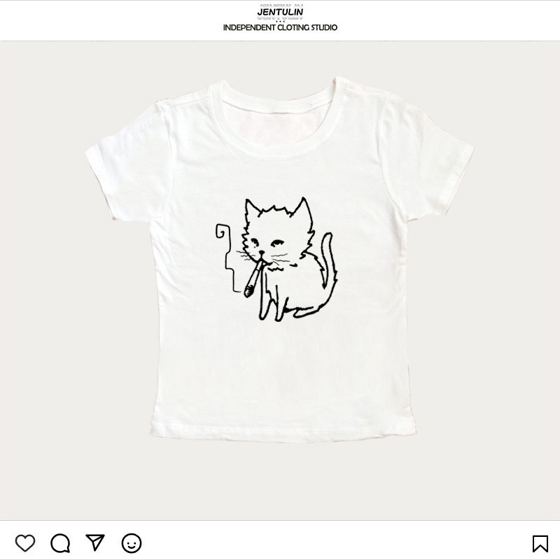 Korea Style Y2K jaren 90 Baby  - Y2K Graphic Baby Tee Crop recensie en prijs