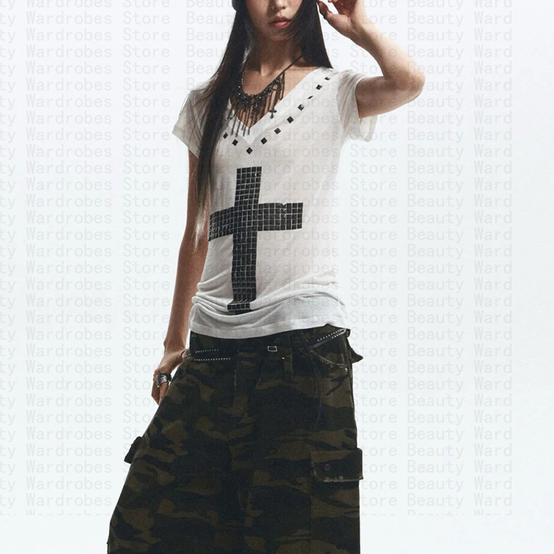 Rock Goth Unieke Top Y2k Crop  - Y2K Graphic Baby Tee Crop recensie en prijs