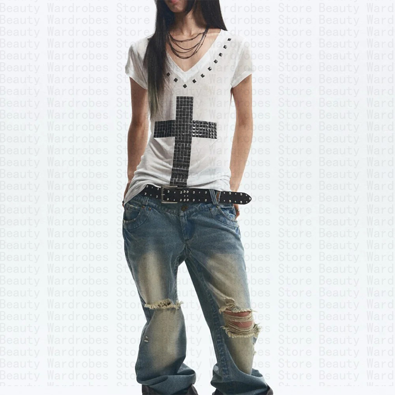 Rock Goth Unieke Top Y2k Crop  - Y2K Graphic Baby Tee Crop recensie en prijs