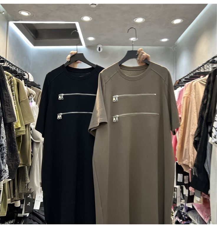 Plus Size Dames T-shirtjurk me - Korean Style A Line Shirt Dress recensie en prijs